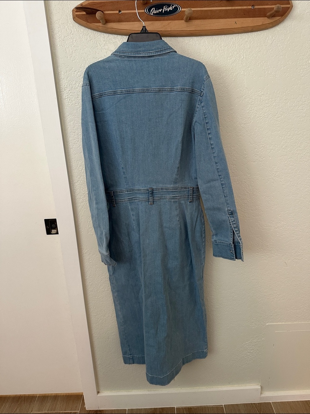 Denim button up dress from 7 For All Mankind - Picture 2 of 5